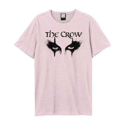 Pink 182 - Front - Amplified Unisex Adult Eyes The Crow T-Shirt