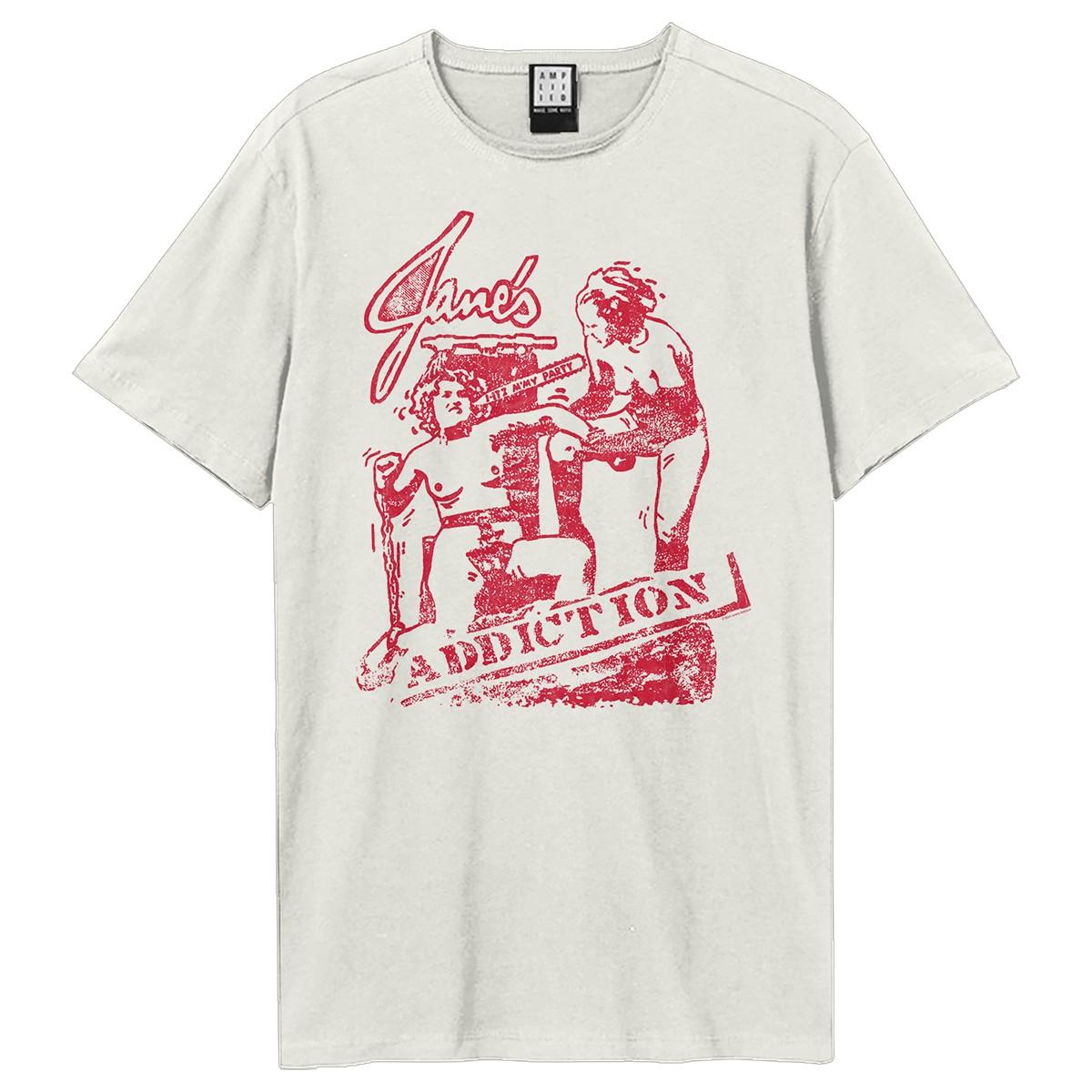 Vintage White - Front - Amplified Unisex Adult It´s My Party Jane´s Addiction T-Shirt