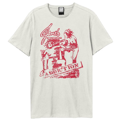 Vintage White - Front - Amplified Unisex Adult It´s My Party Jane´s Addiction T-Shirt