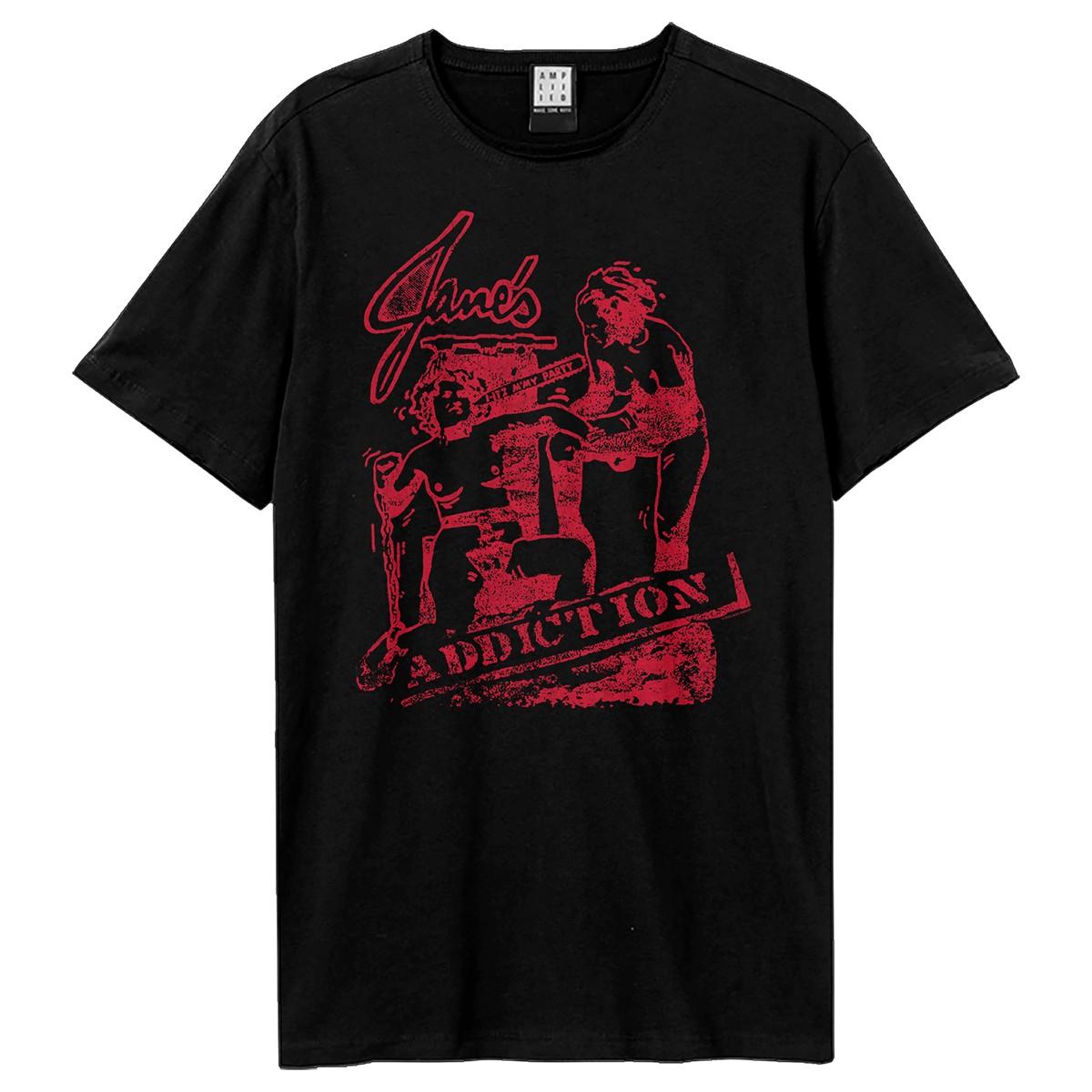 Black - Front - Amplified Unisex Adult It´s My Party Jane´s Addiction T-Shirt