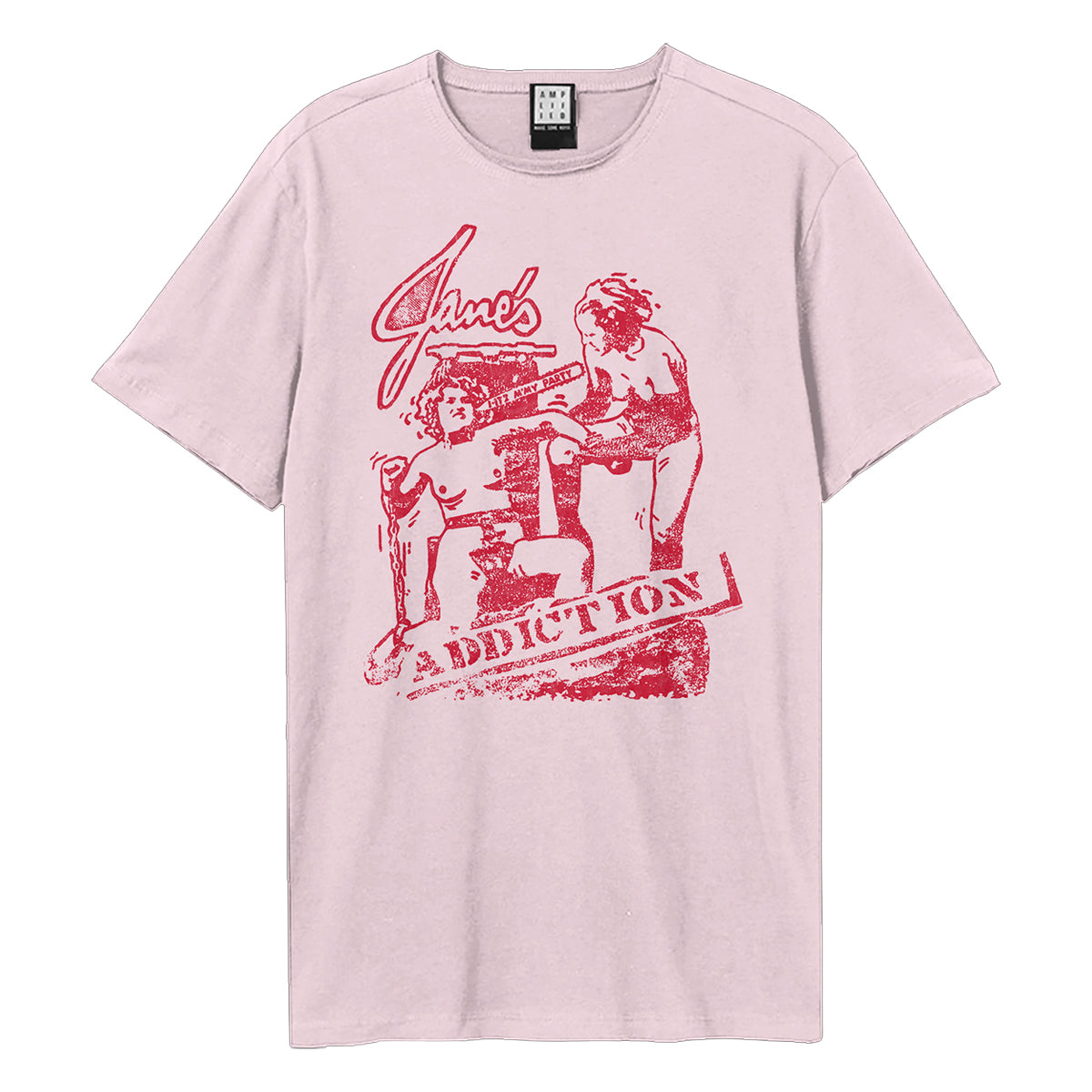 Pink - Front - Amplified Unisex Adult It´s My Party Jane´s Addiction T-Shirt