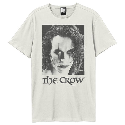 Vintage White - Front - Amplified Unisex Adult Draven The Crow T-Shirt