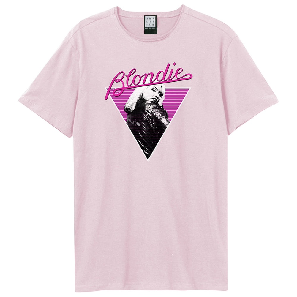 Pink 182 - Front - Amplified Womens-Ladies 74 Blondie T-Shirt