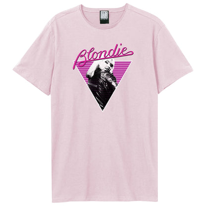 Pink 182 - Front - Amplified Womens-Ladies 74 Blondie T-Shirt