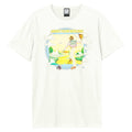 Vintage White - Front - Amplified Unisex Adult Goodbye Yellow Brick Road Cover Elton John T-Shirt