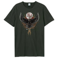 Charcoal - Front - Amplified Unisex Adult Hawk Moon The Hu T-Shirt