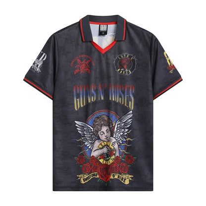 Multicoloured - Front - Amplified Unisex Adult Sweet Child O´ Mine Guns N Roses Jersey