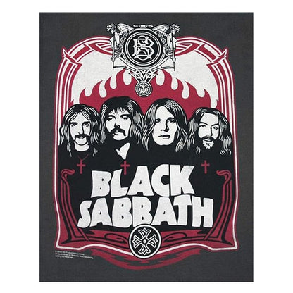 Charcoal - Lifestyle - Amplified Unisex Adult 1972 Black Sabbath T-Shirt