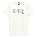 Vintage White - Front - Amplified Unisex Adult Spice Girls Logo T-Shirt