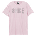Pink 182 - Front - Amplified Unisex Adult Spice Girls Logo T-Shirt