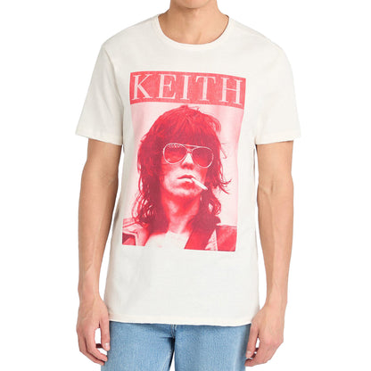 Vintage White - Lifestyle - Amplified Unisex Adult Kool Keef The Rolling Stones T-Shirt
