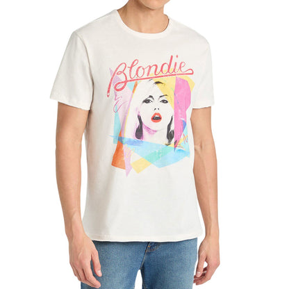 Vintage White - Lifestyle - Amplified Unisex Adult Ahoy 80s Blondie T-Shirt
