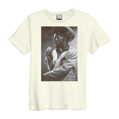 Vintage White - Front - Amplified Unisex Adult Gregory Isaacs Joe Wise T-Shirt