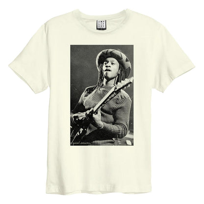 Vintage White - Front - Amplified Unisex Adult Aswad Joe Wise Vintage T-Shirt