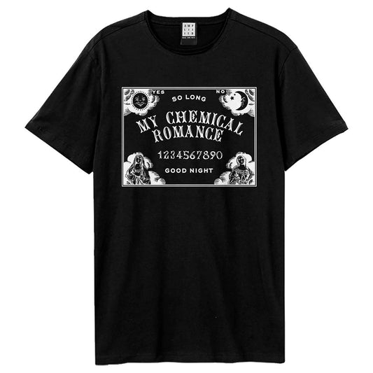 Black - Front - Amplified Unisex Adult Ouija My Chemical Romance T-Shirt