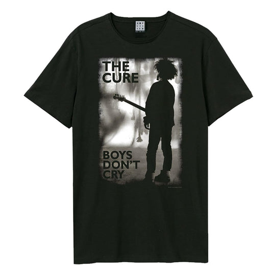 Black - Front - Amplified Unisex Adult Boys Don´t Cry The Cure T-Shirt