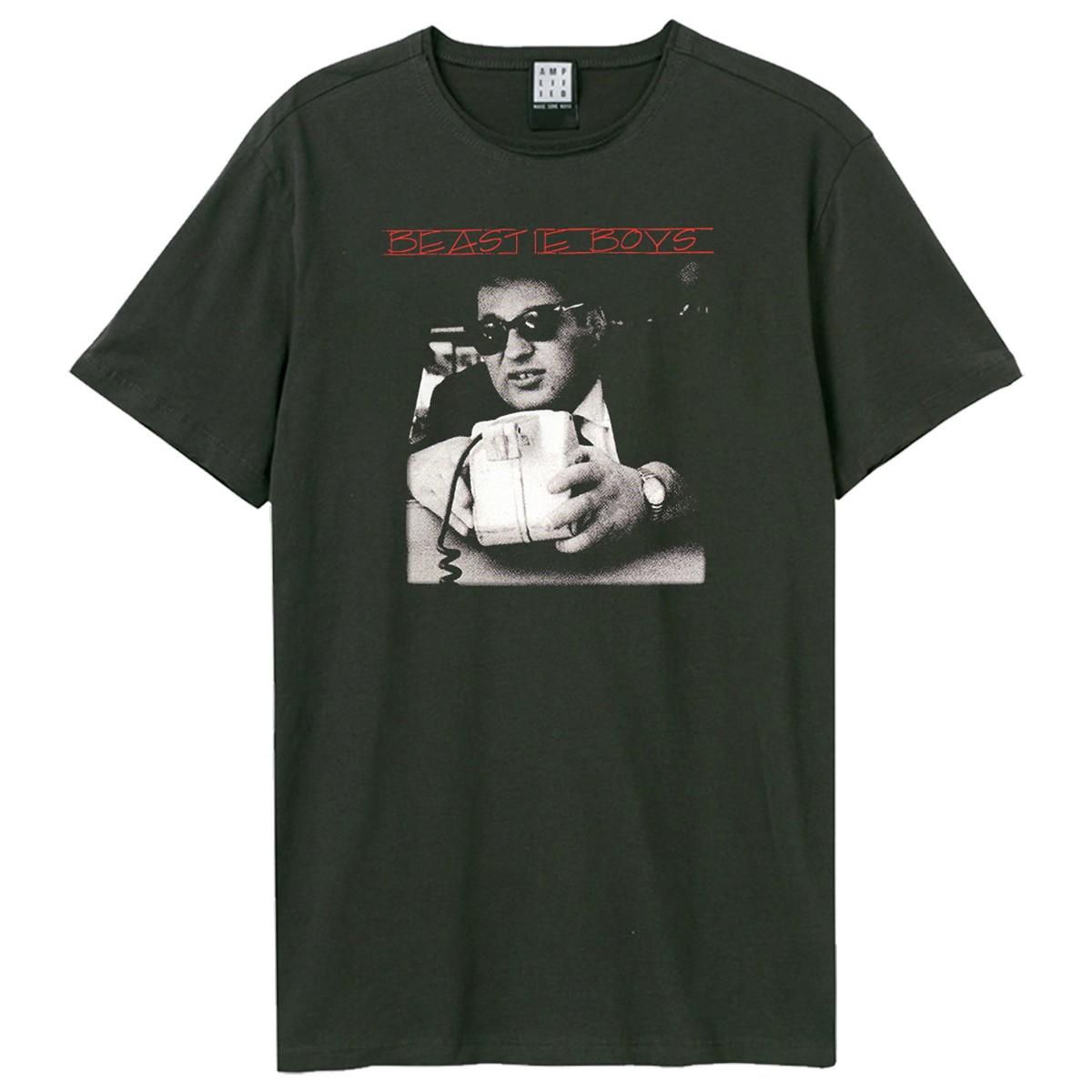 Charcoal - Front - Amplified Unisex Adult Ordering Beastie Boys T-Shirt