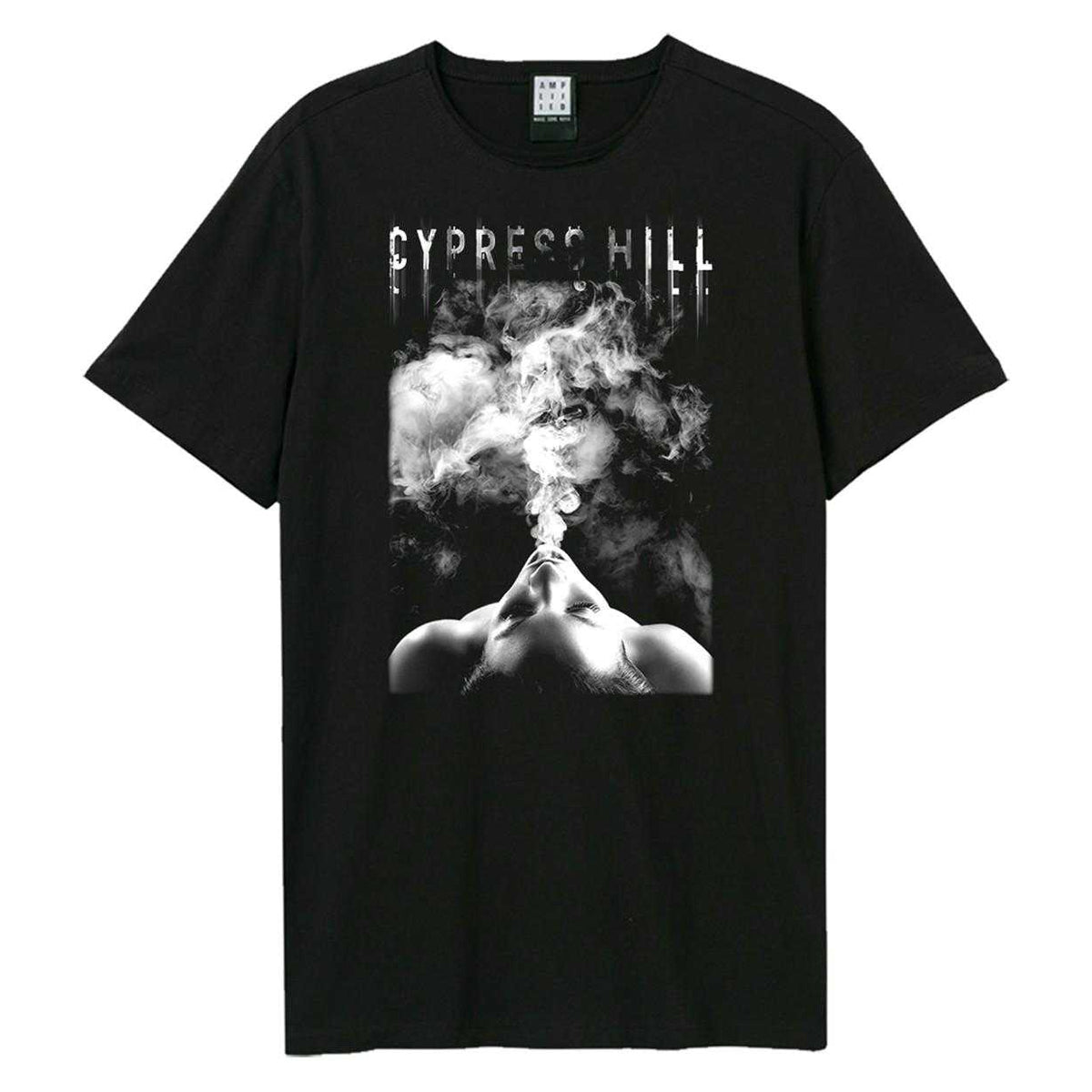 Black - Front - Amplified Unisex Adult Smoke Up Cypress Hill T-Shirt