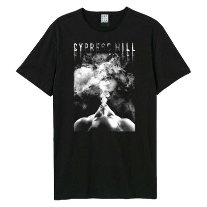 Black - Front - Amplified Unisex Adult Smoke Up Cypress Hill T-Shirt