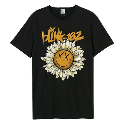 Black - Front - Amplified Unisex Adult Daisy Blink 182 T-Shirt