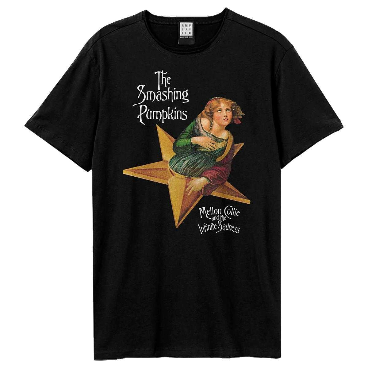 Black - Front - Amplified Unisex Adult Mellon Collie And The Infinite Sadness The Smashing Pumpkins T-Shirt