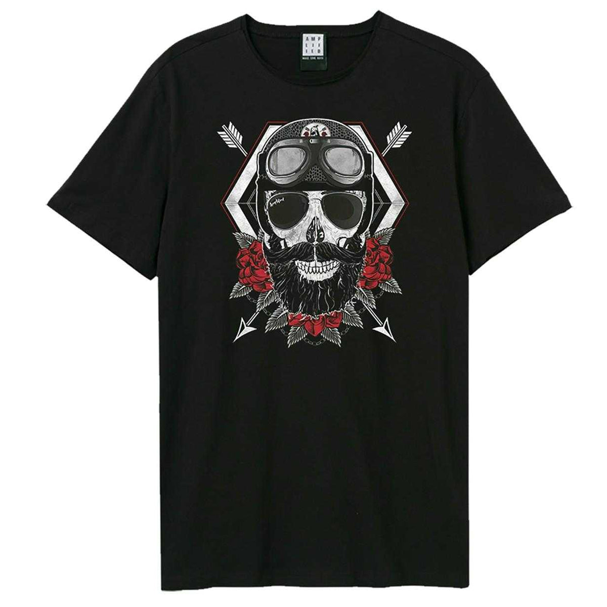 Black - Front - Amplified Unisex Adult Ride Or Die T-Shirt