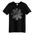 Black - Front - Amplified Unisex Adult Duct Tape Red Hot Chilli Peppers T-Shirt