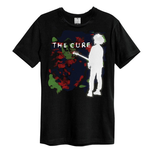 Black - Front - Amplified Unisex Adult The Cure T-Shirt