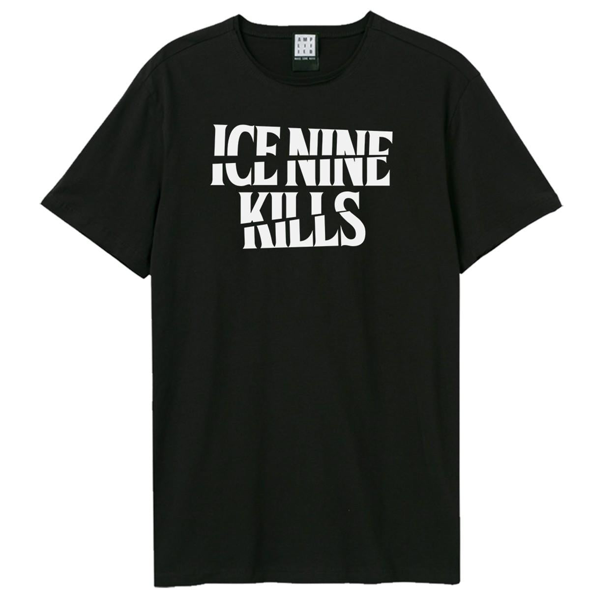 Black - Front - Amplified Unisex Adult Worst Nightmare Ice Nine Kills Back Print T-Shirt