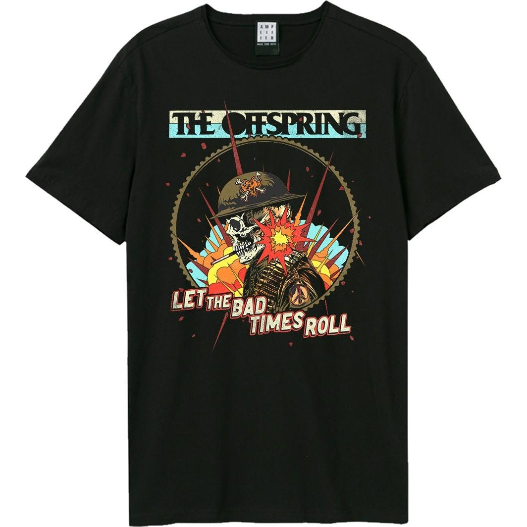 Black - Front - Amplified Unisex Adult Army Of One The Offspring T-Shirt