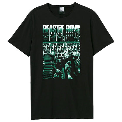 Black - Front - Amplified Unisex Adult Oh My God Beastie Boys T-Shirt