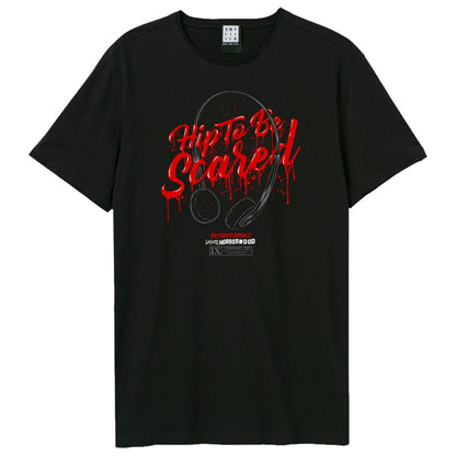 Black - Front - Amplified Unisex Adult Hip To Be Scared Ice Nine Kills T-Shirt