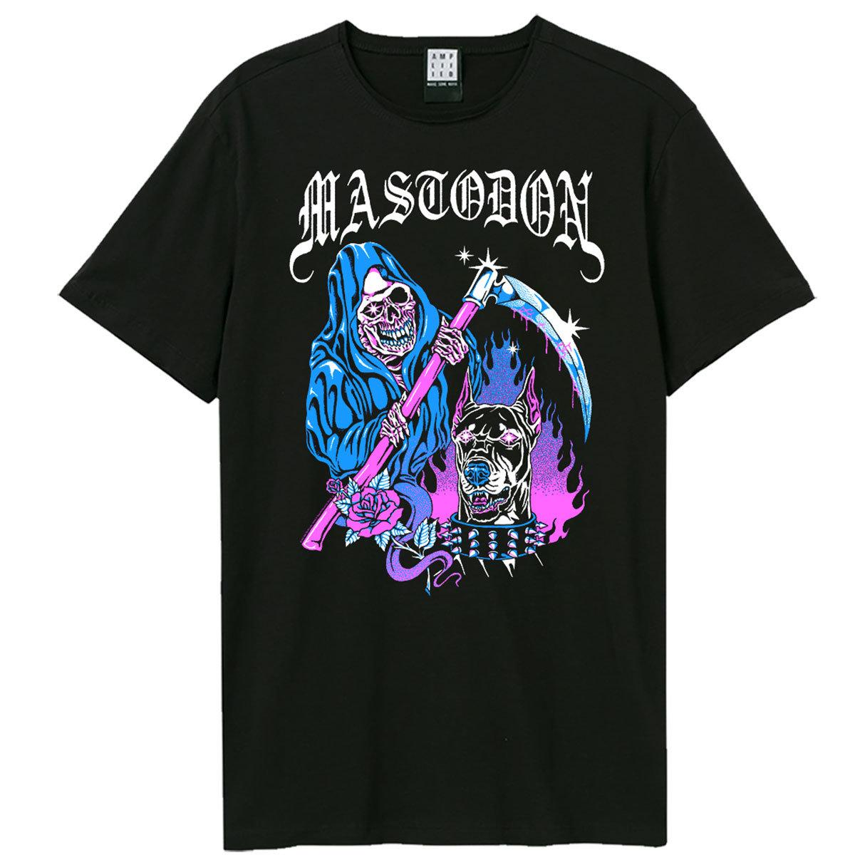 Black - Front - Amplified Unisex Adult Death Mastodon Halloween T-Shirt