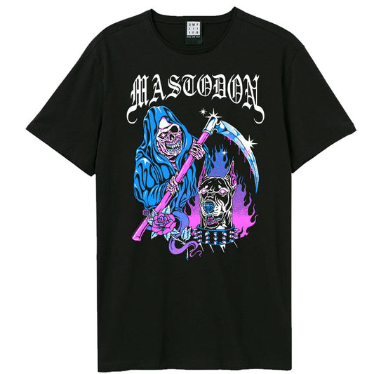 Black - Front - Amplified Unisex Adult Death Mastodon Halloween T-Shirt