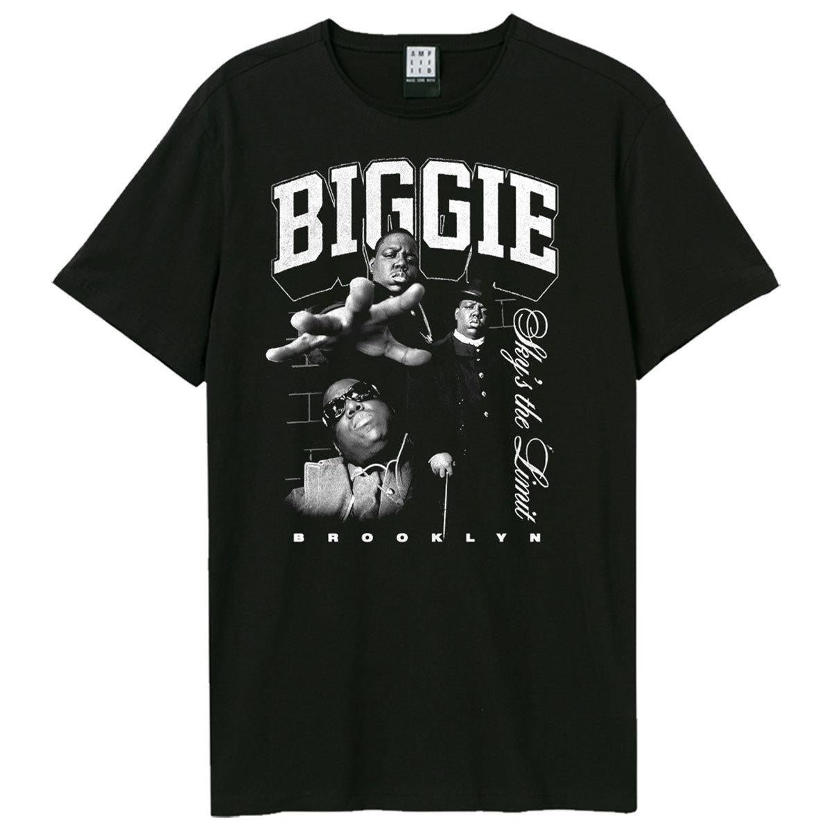 Black - Front - Amplified Unisex Adult Sky´s The Limit Notorious Big T-Shirt
