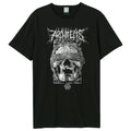Black - Front - Amplified Unisex Adult Skull Death Metal Architects T-Shirt