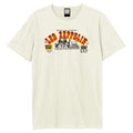 Vintage White - Front - Amplified Unisex Adult Express Led Zeppelin T-Shirt