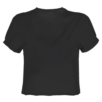 Charcoal - Back - Amplified Womens-Ladies Earl´s Court 75 Led Zeppelin Crop Top