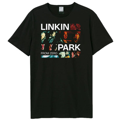 Black - Front - Amplified Unisex Adult From Zero Linkin Park T-Shirt