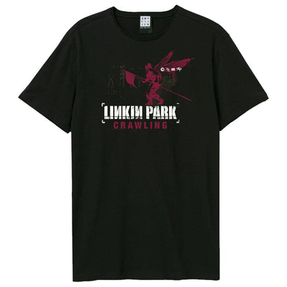 Black - Front - Amplified Unisex Adult Crawling Linkin Park T-Shirt