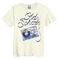 Vintage White - Front - Amplified Unisex Adult Old School Audio A Vintage T-Shirt
