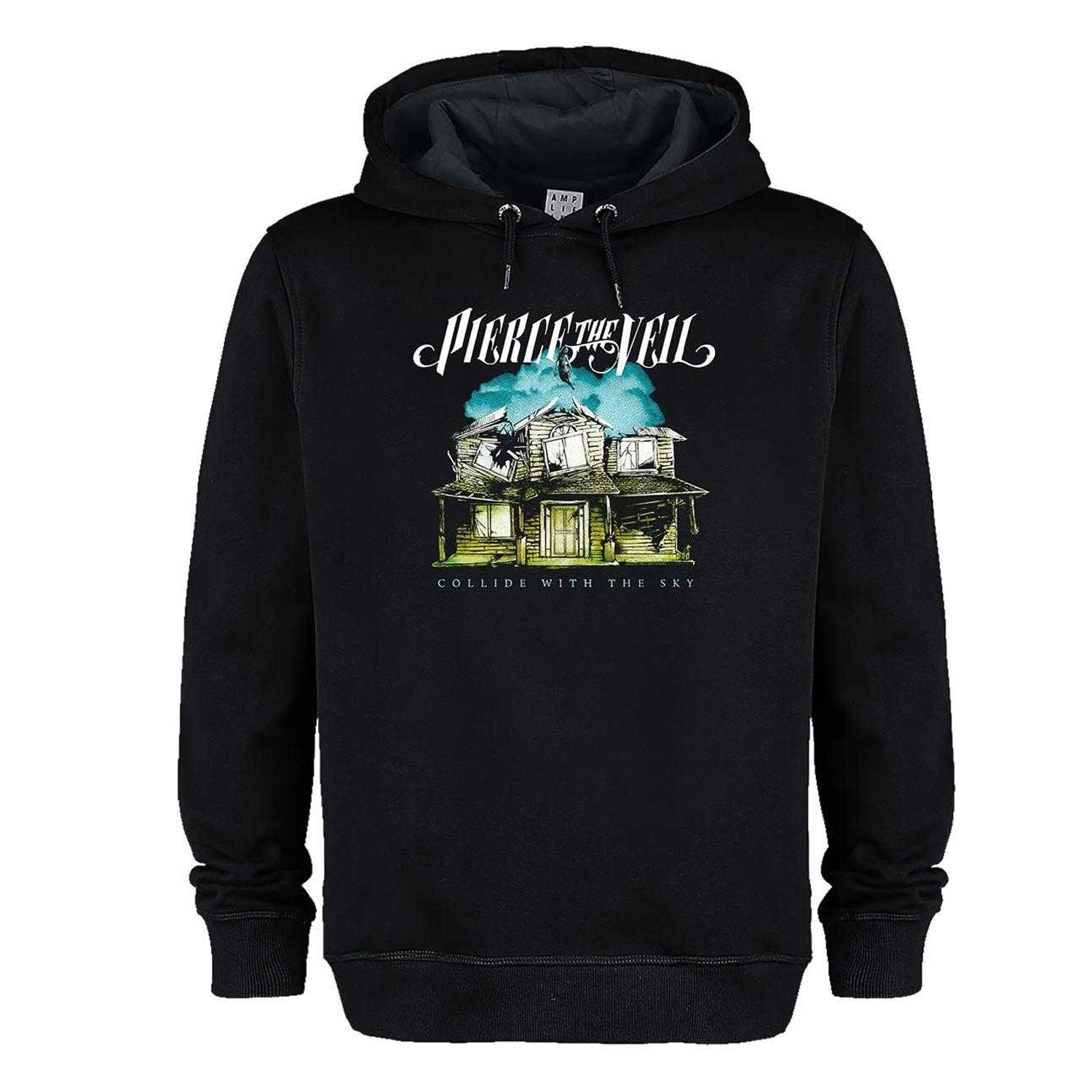 Black - Front - Amplified Unisex Adult Collide With The Sky Pierce The Veil Hoodie