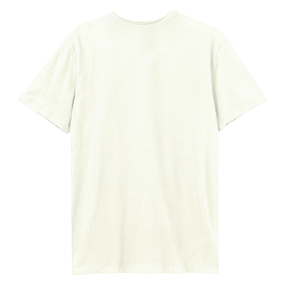 Vintage White - Back - Amplified Unisex Adult Stencil And Lemon The Stone Roses T-Shirt