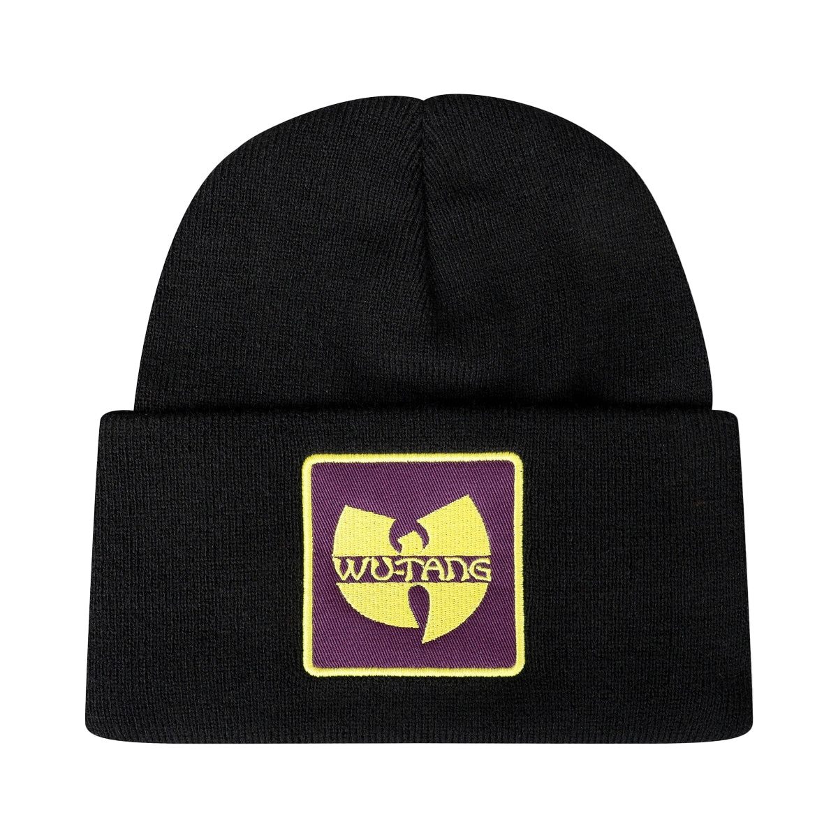 Black - Back - Amplified Wu-Tang Clan Logo Beanie