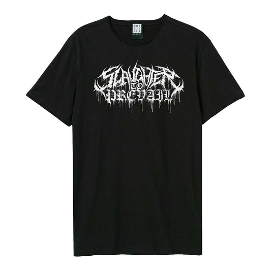 Black - Front - Amplified Unisex Adult Metal Logo Slaughter To Prevail T-Shirt
