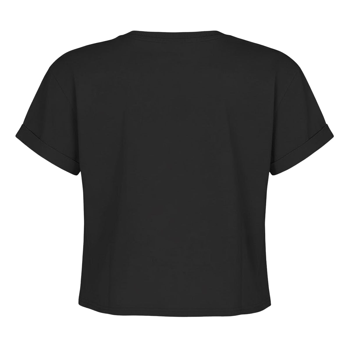 Charcoal - Back - Amplified Womens-Ladies 1984 Metal Logo Slaughter To Prevail Crop Top