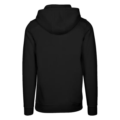 Black - Back - Amplified Unisex Adult Colour With Dancing Letters DEVO Hoodie