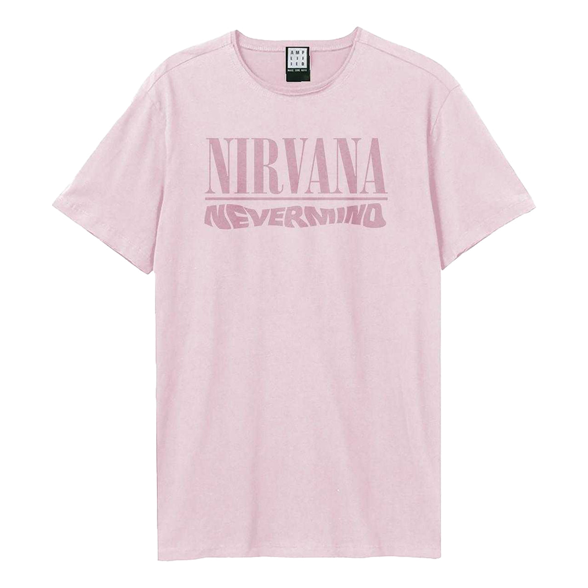 Pink 182 - Front - Amplified Unisex Adult Nevermind Nirvana T-Shirt