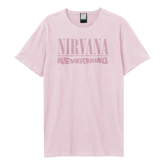 Pink 182 - Front - Amplified Unisex Adult Nevermind Nirvana T-Shirt
