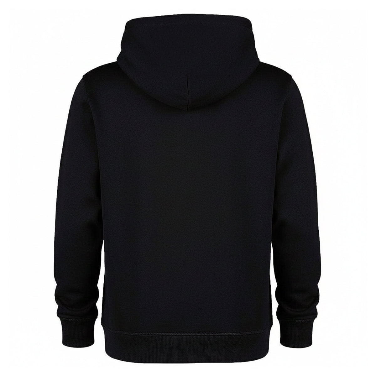 Black - Back - Amplified Unisex Adult Cast Logo Hoodie
